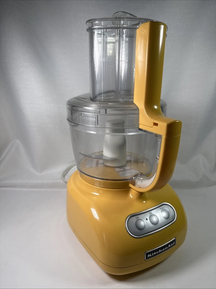 Kitchenaid Food Processor 12 Cup KFPW761BF0 Yellow with Blade - Image 2 of 4
