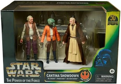 Hasbro Star Wars Black Series The Power of The Force Cantina Showdown Neu