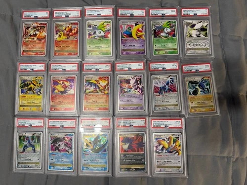 Pokemon Lv.X PSA Graded Lot DP Era 17 Cards Dialga Palkia Mewtwo Arceus