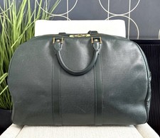 LOUIS VUITTON Taiga Kendall PM Boston Bag Epicea M30124 LV Authentic Green Leath