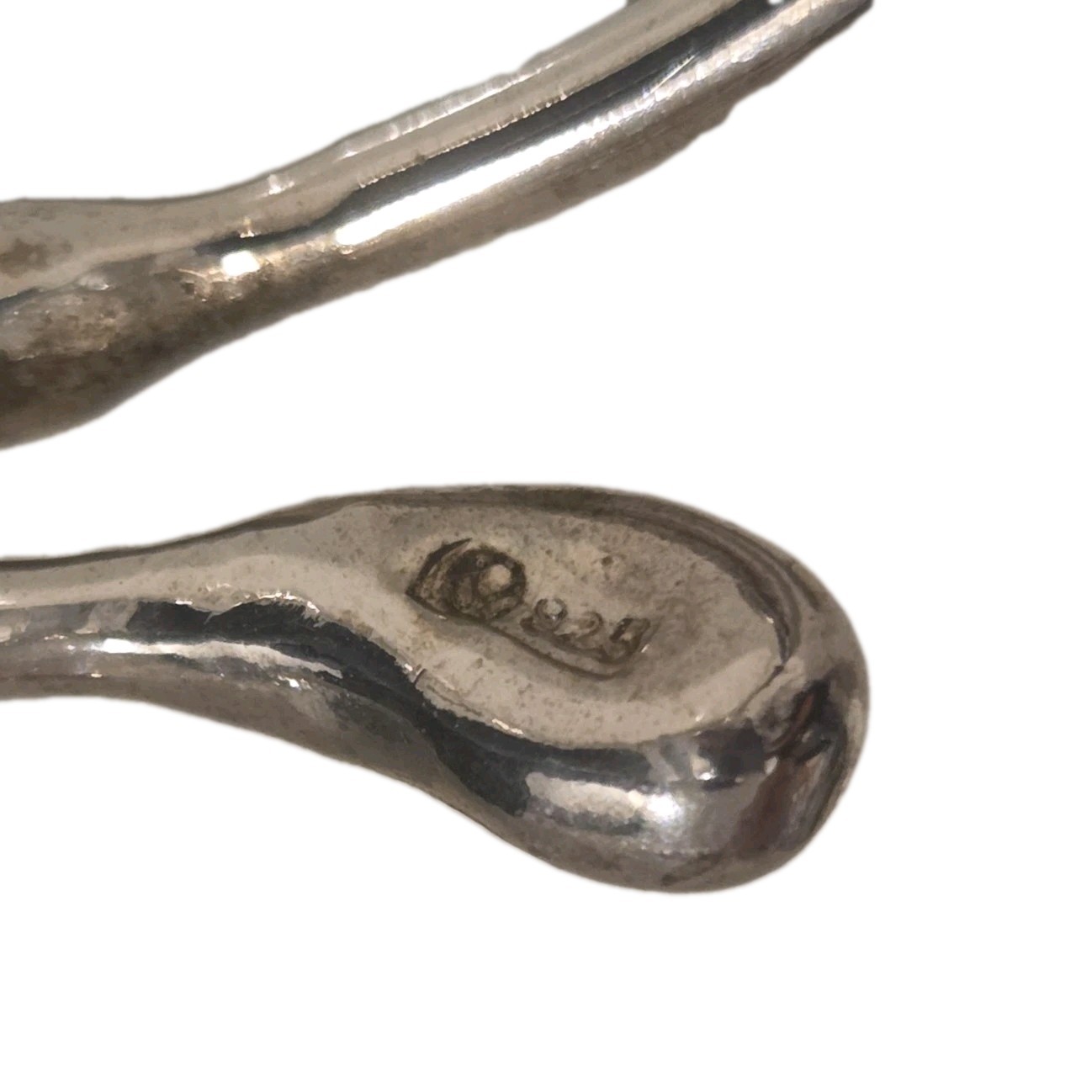 Solid Sterling Silver 925 Raindrop Cuff Bracelet … - image 2