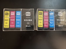 952XL 952 XL Ink Cartridges For HP OfficeJet Pro8710 7740 8720 8715 8703 Lot 2