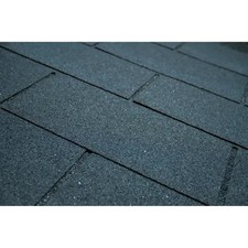 Tegole Canadesi Bituminose Nero 3 mq Copertura per Casette da Giardino