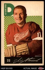 1962 Parkhurst #22 Vic Stasiuk Red Wings 4 - VG/EX