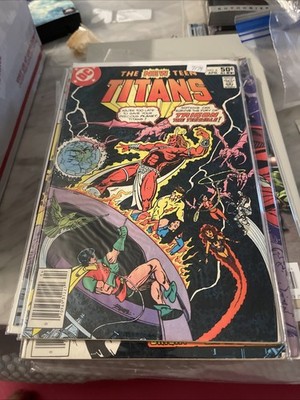 DC Comics New Teen Titans #6 Newsstand VF Key Issue 1st Cover Appear Trigon