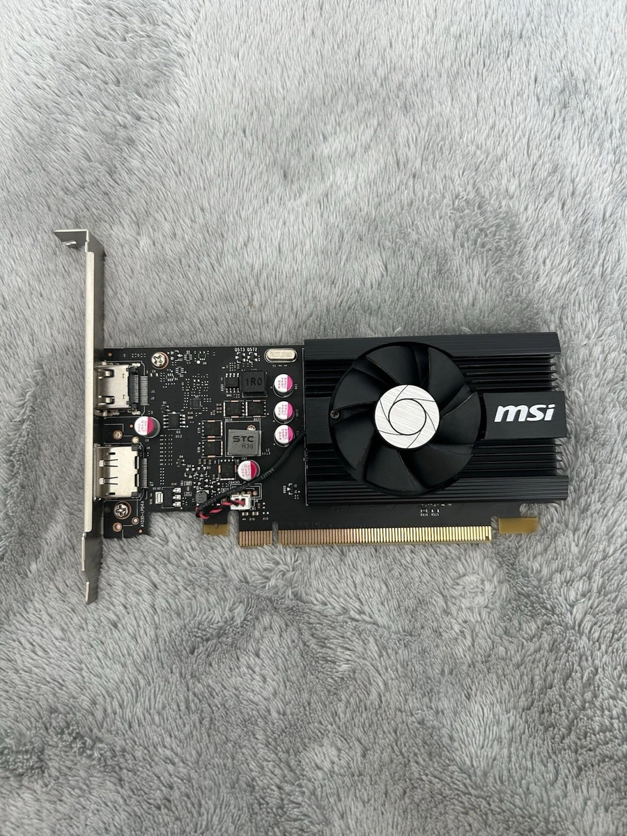 MSI NVIDIA GeForce GT 1030 2 GB Memory Computer Graphics Cards for