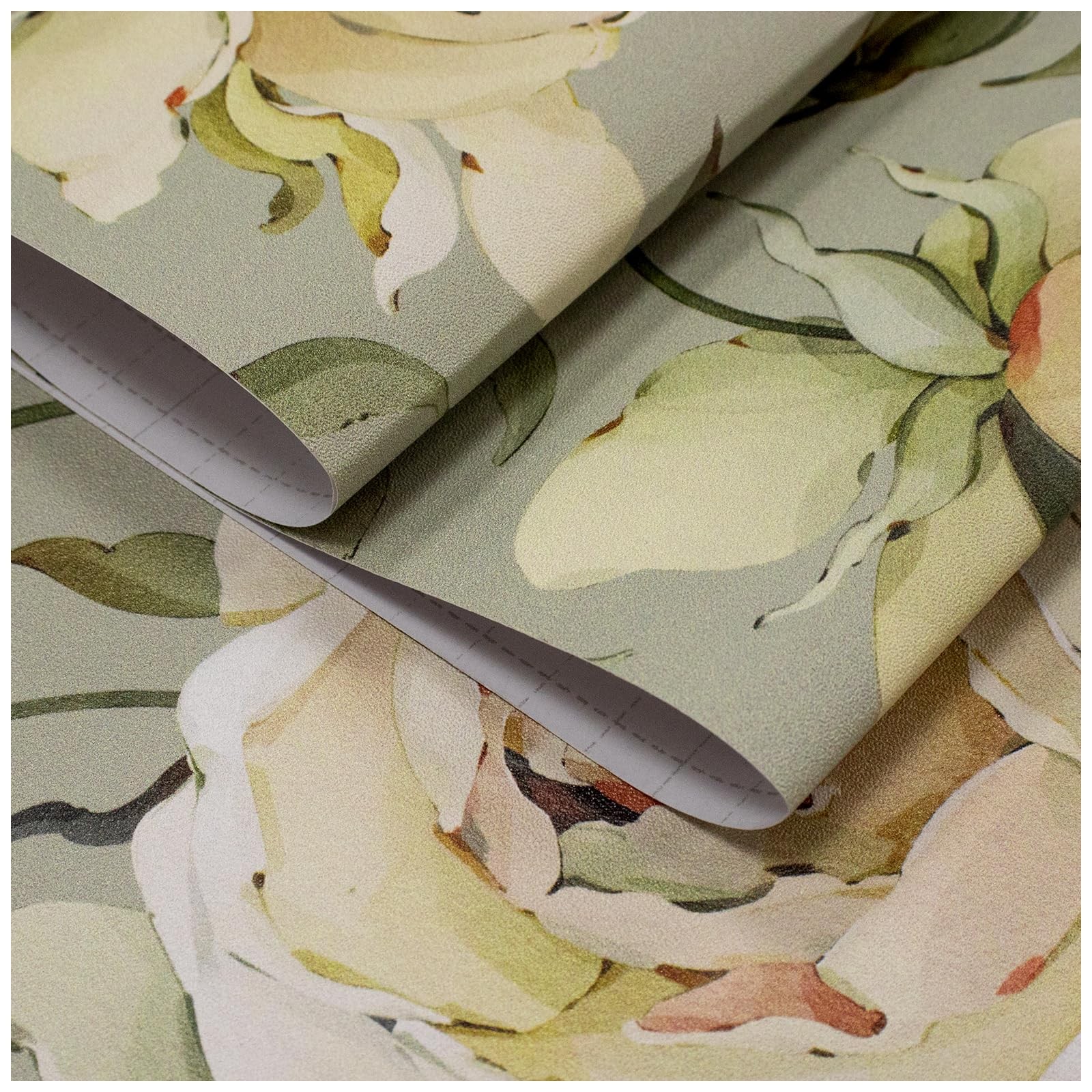 Best HAOKHOME Shelf Liner and Cabinet Floral Peony, Self-Adhesive Drawer Liners