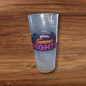 Knott's berry farm Summer Nights NEW light up plastic tumbler, never used