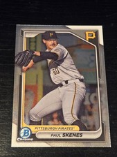 2024 Bowman Chrome Prospects Baseball Paul Skenes Rookie Card! #BCP-125