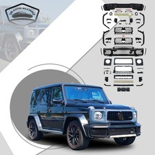 Fits 2019-2023 Mercedes Benz G Class W464 Upgrade Brabus Style Body Kit Grille Fits 2019-2023 Mercedes Benz G Class W464 Upgrade Brabus Style Body Kit Grille