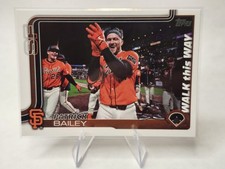 2025 Topps Series 1 - Walk this Way Patrick Bailey #WTW-34