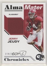 2020 Panini Chronicles Draft Picks Alma Mater Materials /299 Jerry Jeudy #3 0r5l