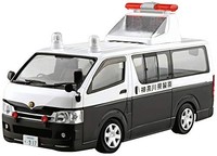 Aoshima 1/24 Toyota TRH200V Hiace Traffic Accident Response Plastikmodell 2007