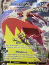 Carte Pokémon Braségali Vmax TG15/TG30 EB12 Epée & Bouclier Tempête Argentée FR