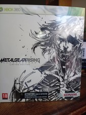 Metal Gear Rising Revengeance Limited Edition Xbox360 Collector très bon état FR