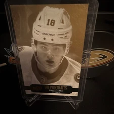 Upper Deck 2021-22 Series 1 UD Portraits Tim Stützle #P-20 Ottawa Senators
