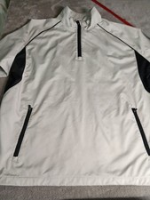 Glenmuir 1891 Storm Bloc Quarter Zip Short Sleeve Size UK Large Windbreaker