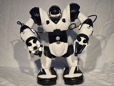 WowWee Robosapien Robot White/Black w/ Remote – Tested Working – Demo Video