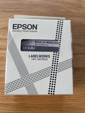 Image of Epson LK-6JBJ Black on Matte Beige Tape Cartridge 24mm - C53S672092