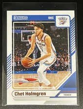 Panini 2024-25 Donruss Chet Holmgren #122 Oklahoma City Thunder Basketball Card