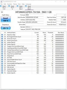 SSD Dell EMC 960GB 0C0K9Y 6Gbps SATA RI TLC 2.5'' SSD 14/15/16G KIT