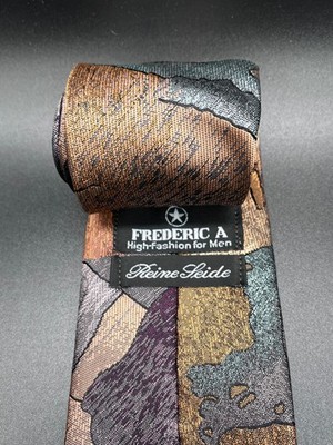 Frederic A Herren Krawatte 144cm * 9cm Mehrfarbig Muster #1131