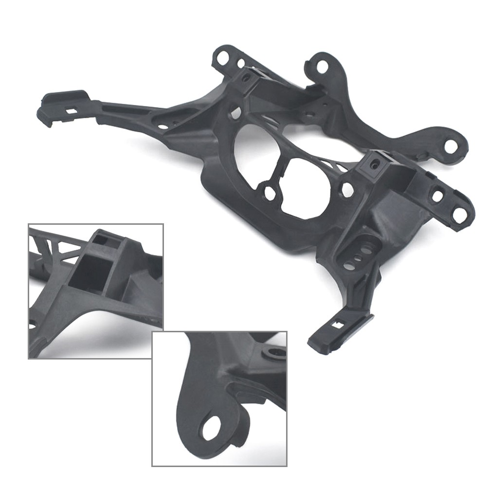 Headlight Cowl Fairing Upper Stay Bracket Fit For Yamaha YZF R1 2015-2023 Black