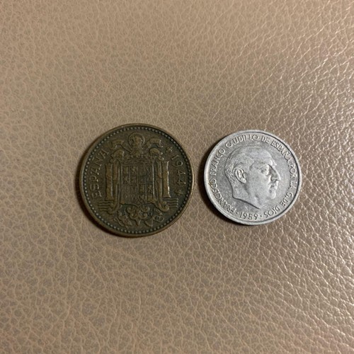 Old Coin Set 1 Peseta 10 Sentimos / 100 | eBay