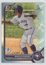 2022 Bowman 1st Edition Sky Blue Foil Martin Gimenez #BPPF-97 0w7