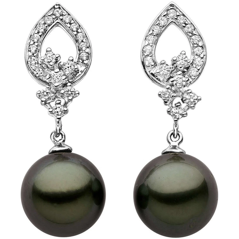 Boucles d'oreilles Comete Femme in Or blanc Perla 00.00 Ct ORP480 - Photo 1/1