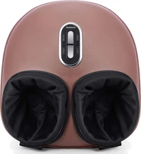 Shiatsu Foot Massager Machine with Soothing Heat, FSA Eligible Air Compression D