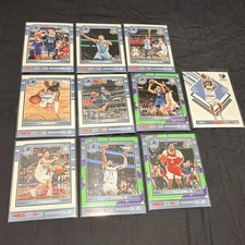 Panini NBA Hoops Haunted Hoops Grizzlies Morant Bane Spencer Jackson Bagley Lot