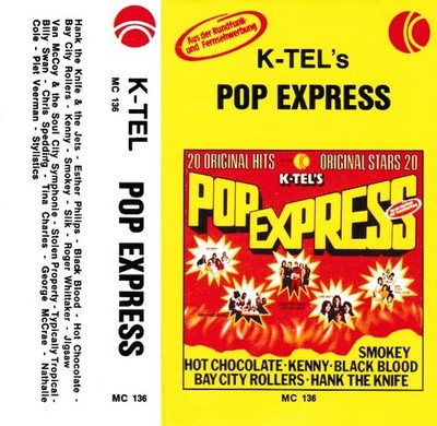 K-TEL's Pop Express Musikkassette Tape MC K-tel