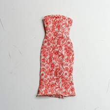 Barbie Fit Floral Knit Knee Length Dress