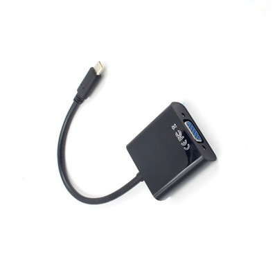  Volles 1080P USB 3.1 Typ C-Adapterkabel für Stecker auf VGA-Buchse für