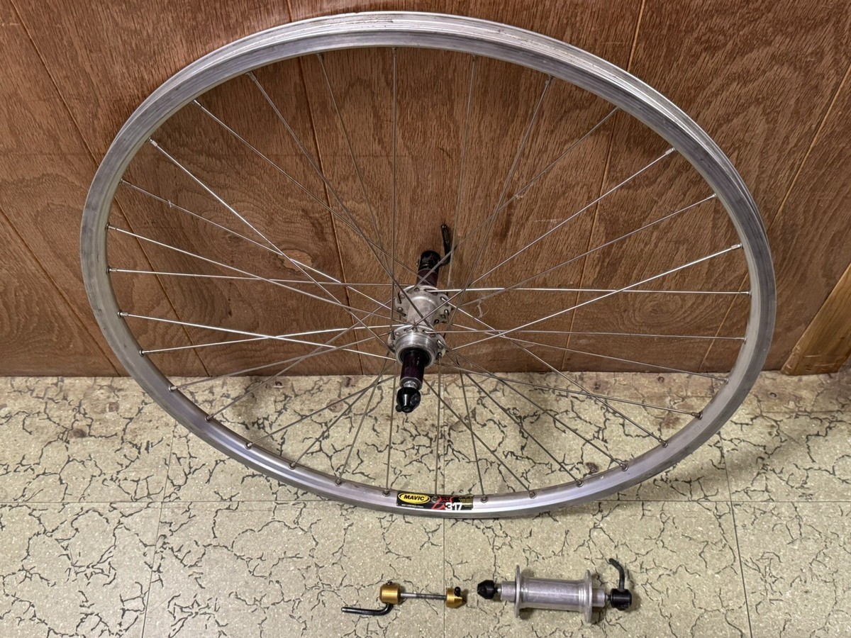 Roue arrière en aluminium Wiener Mavic A319 36T Br Shim.Acera T3000
