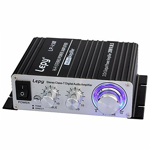 Lepy LP-V3s Piccolo Amplificatore HiFi per Auto,PC, casa Corrente DC12V (y2H)