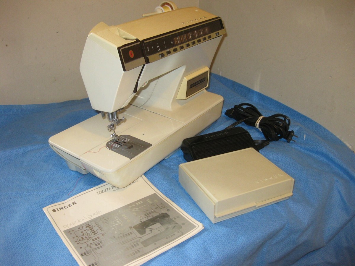 Singer Model 2005 Touch Tronic Memory Sewing Machine With