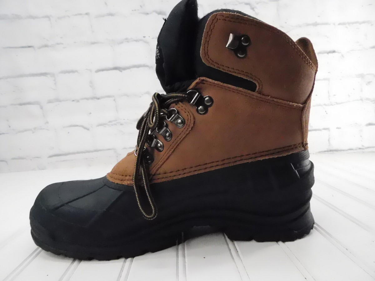 ITASCA ICE BREAKER Mens Leather Lace-Up Waterproof Boot with  display picture 2