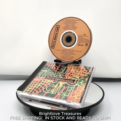 D.J.'S DANCE CLUB: VARIOUS ARTISTS - 1995 Audio CD - FREE SHIPPING