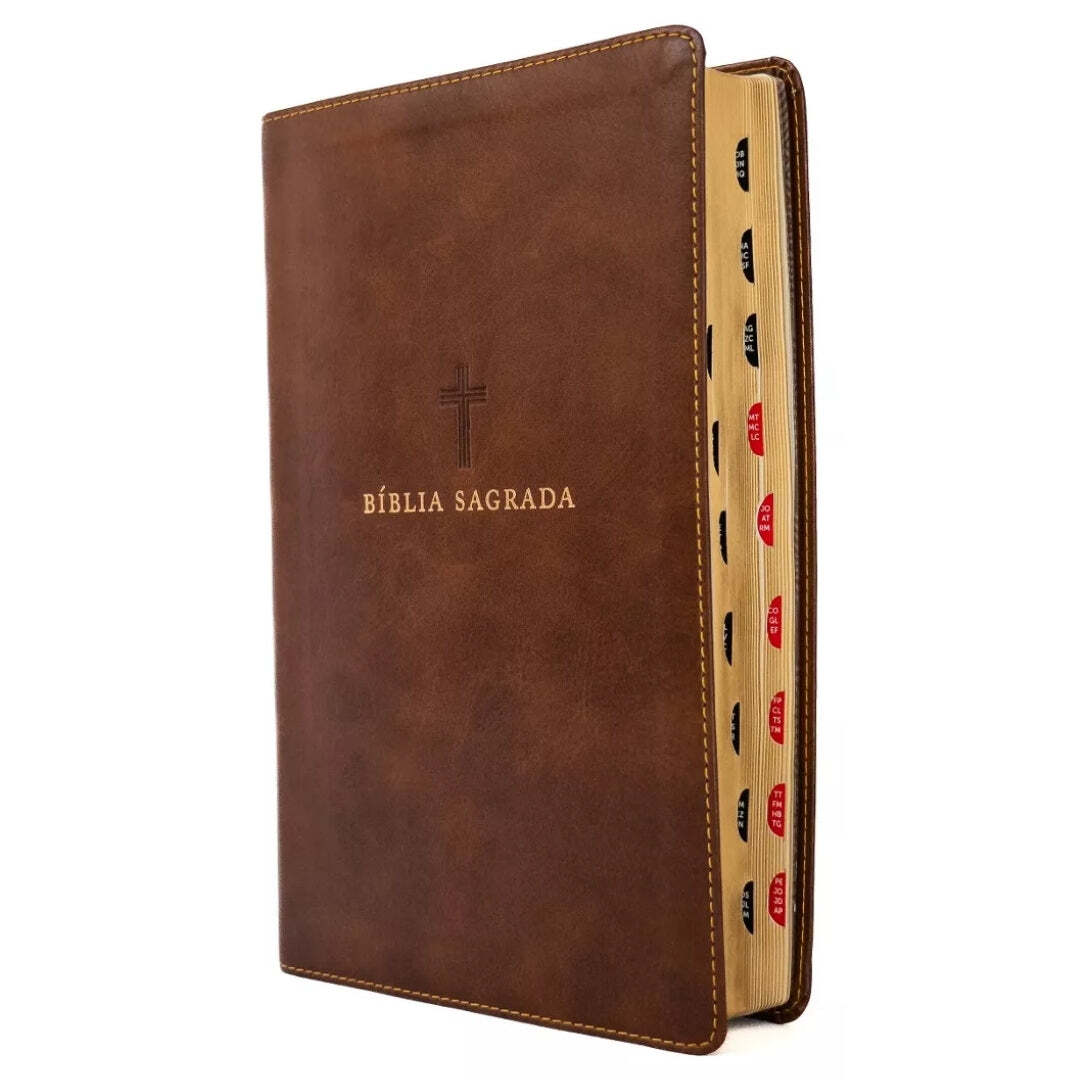 Livro Best Seller Biblia NVI Holy Bible Religious Soft Leather Book em Portugues