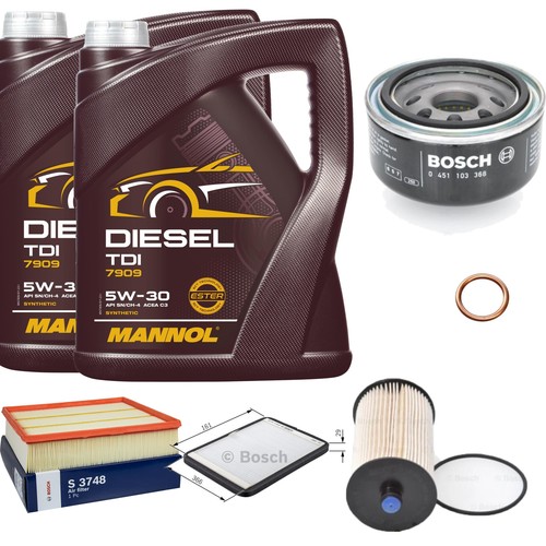 Inspektionspaket Mit Mannol Energy Formula 5W-30 1L Opel Adam Chevrolet Aveo