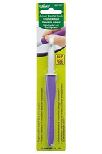 Clover 1057/NP Amour Crochet Hook, Size N/P/10.0mm