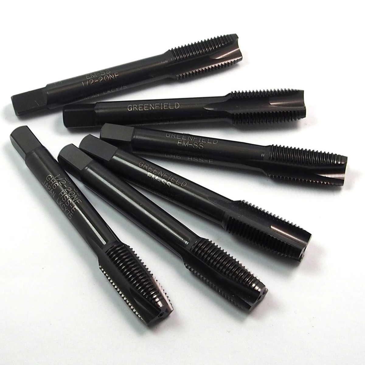 WIDIA Plug Gun Taps 1/2-20 H6 3FL HSS-E Oxide UNF 82692 (6 Pcs) | eBay WIDIA Plug Gun Taps 1/2-20 H6 3FL HSS-E Oxide UNF 82692 (6 Pcs) | eBay