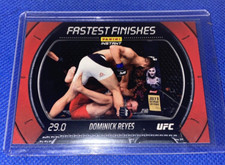 2022 Panini Instant UFC Fastest Finishes MMA Cards Checklist 19