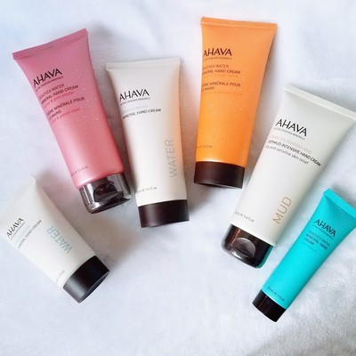 *NEW* AHAVA Deadsea Water Mineral Hand Cream *Choose Your Scent 