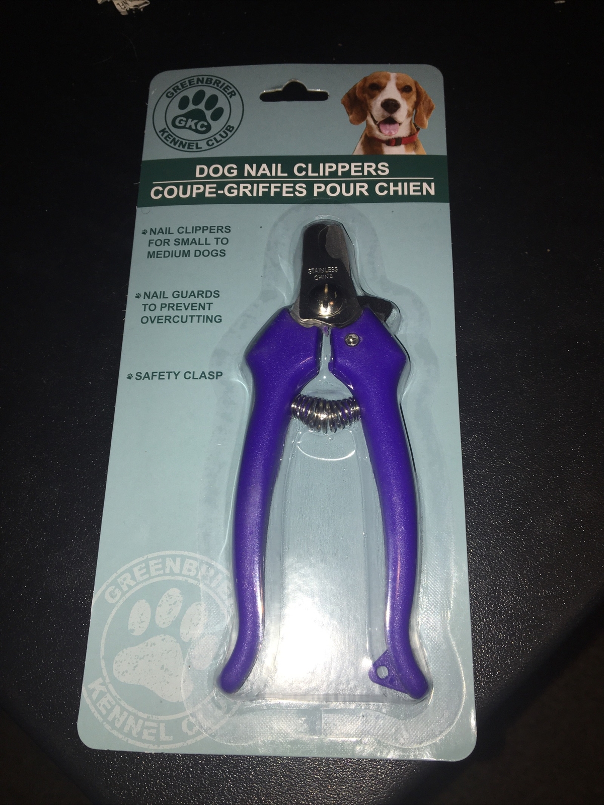 Professional Dog Nail Clippers Trimmers Grooming Small to Medium Dogs Blue