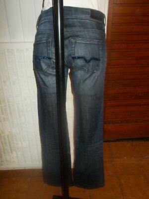 Jean Bootcut Bleu Hugo Boss Orange - Taille Basse W27 L34 - Taille 36 - Occasion Très Bon État