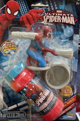 SPIDER-MAN BLOWING BUBBLES DIP & BLOW MARVEL SET | eBay
