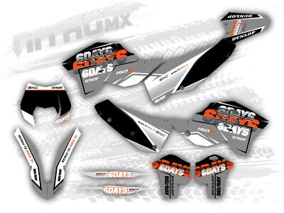 NitroMX Graphic Kit for KTM EXC EXC-F 125 250 300 450 530 2008